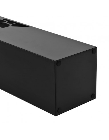 Porta Ombrelli Stile Pietre in Acciaio Nero