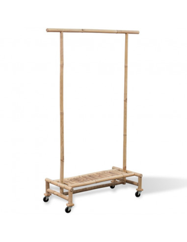 Supporto Appendiabiti in Legno di Bambù