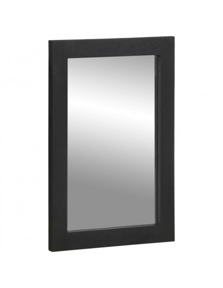 Set Mobili da Bagno 5 pz Nero in Legno Multistrato