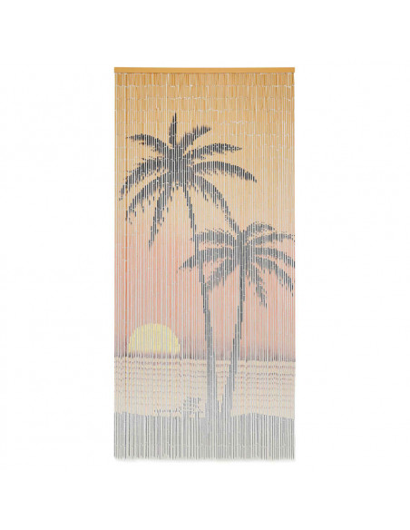Tenda Antimosche per Porte in Bambù 90x200 cm