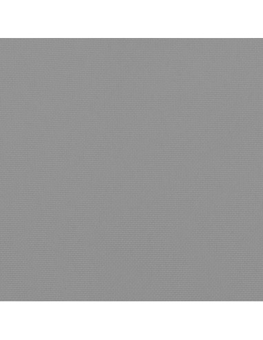 Cuscino per Panca Grigio 200x50x3 cm in Tessuto Oxford