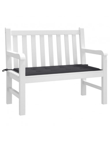 Cuscino per Panca Nero 120x50x3 cm in Tessuto Oxford