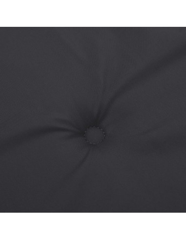 Cuscino per Panca Nero 120x50x3 cm in Tessuto Oxford