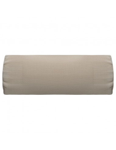 Poggiatesta per Sdraio Grigio Talpa 40x7,5x15 cm in Textilene