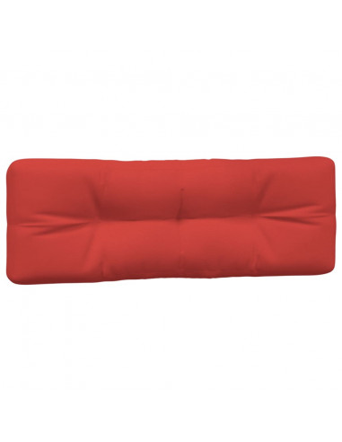 Cuscini per Pallet 5 pz Rossi in Tessuto