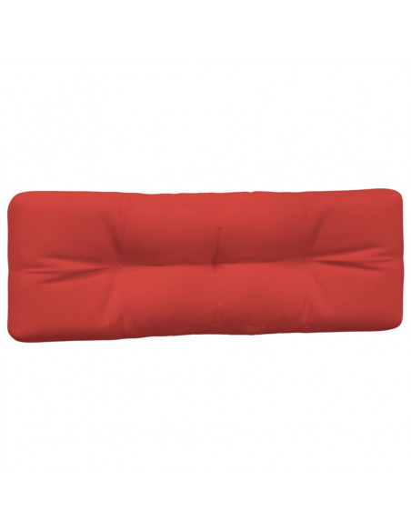 Cuscini per Pallet 5 pz Rossi in Tessuto