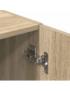 Set di Mobili da Cucina 2 pz Rovere Sonoma in Truciolato