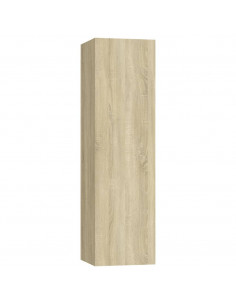 Set di Mobili Porta TV 4 pz Rovere Sonoma in Legno Multistrato