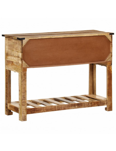 Tavolo Consolle 100x35x75 cm in Legno Massello di Mango