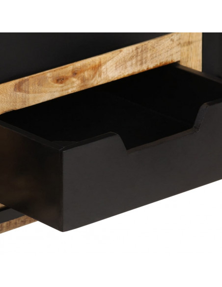 Tavolo Consolle 100x35x75 cm in Legno Massello di Mango