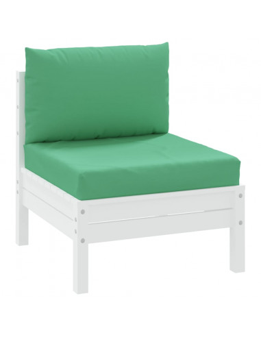 Cuscini per Pallet 2 pz Verdi in Tessuto Oxford