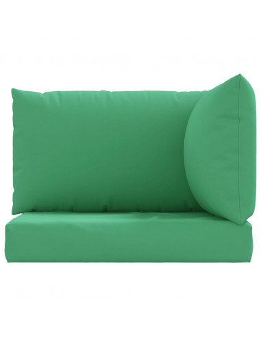 Cuscini per Pallet 3 pz Verdi in Tessuto Oxford