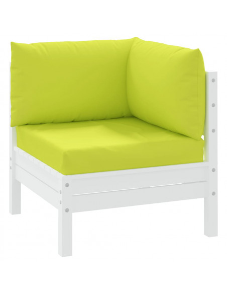 Cuscini per Pallet 3 pz Verde Intenso in Tessuto Oxford