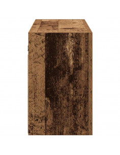 Mobile da Bagno Legno Antico 100x25x40 cm in Truciolato