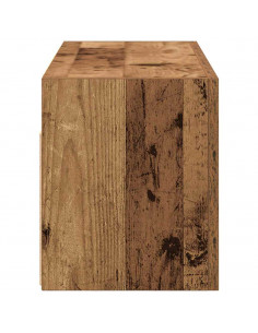 Mobile da Bagno Legno Antico 60x25x30 cm in Legno Multistrato