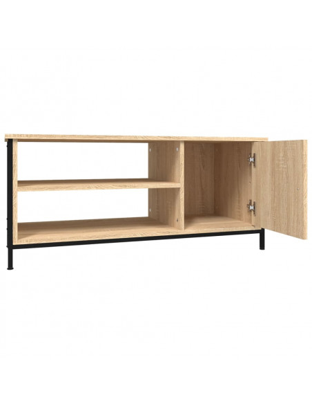 Mobile Porta TV Rovere Sonoma 100x40x45 cm in Legno Multistrato