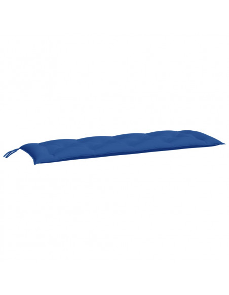 Cuscino per Panca Blu 150x50x7 cm in Tessuto Oxford