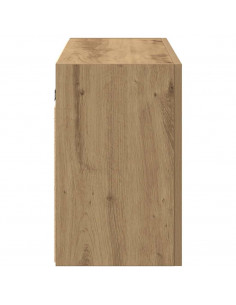 Mobiletto da Bagno Rovere Artigianale 8100x25x40 cm Truciolato