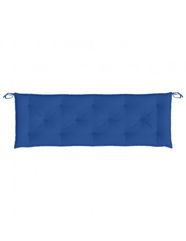 Cuscino per Panca Blu 150x50x7 cm in Tessuto Oxford