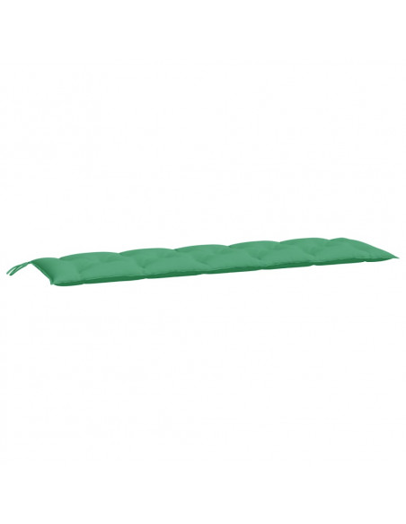 Cuscino per Panca Verde 180x50x7 cm in Tessuto Oxford