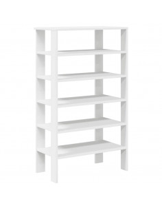 Scarpiera Bianca 61x32x105 cm in Truciolato