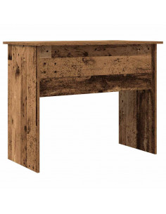 Scrivania Legno Antico 90x50x74 cm in Legno Multistrato