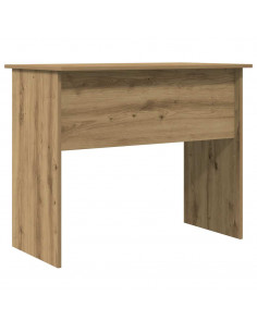 Scrivania Rovere Artigianale 90x50x74 cm in Legno Multistrato