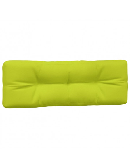 Cuscini per Pallet 3 pz Verde Intenso in Tessuto