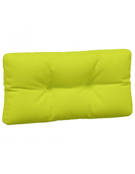 Cuscini per Pallet 3 pz Verde Intenso in Tessuto