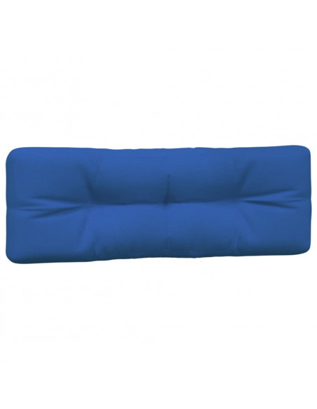 Cuscini per Pallet 5 pz Blu Reale in Tessuto