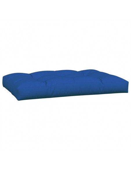 Cuscini per Pallet 5 pz Blu Reale in Tessuto