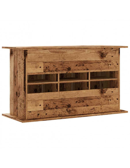 Supporto Acquario 101x41x58cm in Legno Multistrato Legno Antico