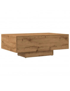 Tavolino Salotto Rovere Artigianale 85x55x31 cm in Truciolato