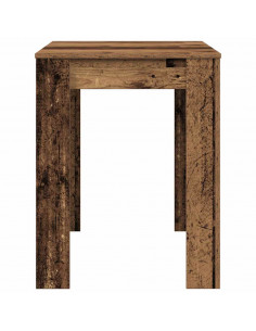 Tavolo da Pranzo Legno Antico 120x60x76 cm in Truciolato