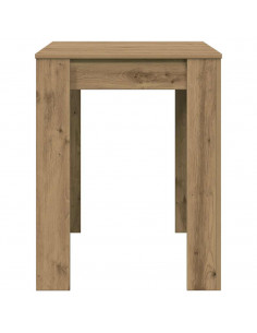 Tavolo da Pranzo Rovere Artigianale 120x60x76 cm in Truciolato