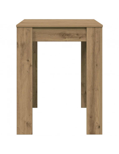Tavolo da Pranzo Rovere Artigianale 120x60x76 cm in Truciolato