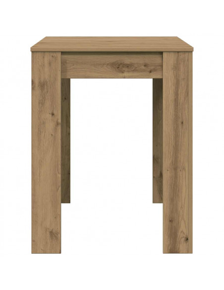 Tavolo da Pranzo Rovere Artigianale 120x60x76 cm in Truciolato
