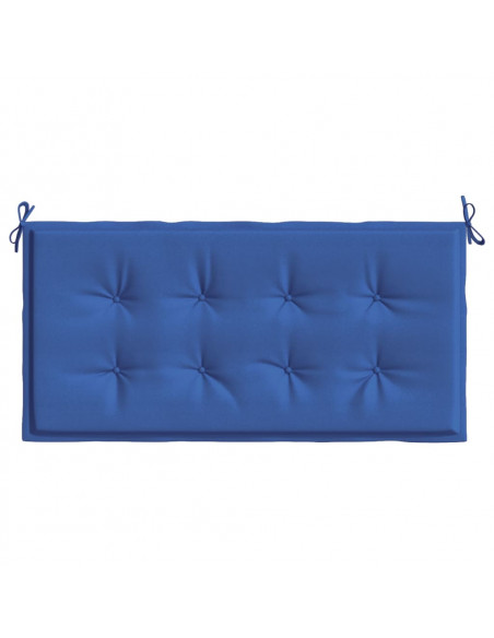 Cuscino per Panca Blu Reale 120x50x3 cm in Tessuto Oxford