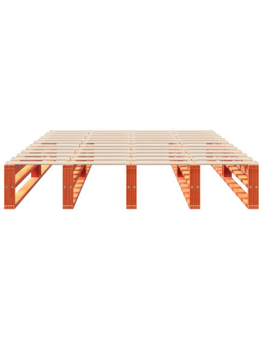 Giroletto Marrone Cera 120x190 cm in Legno Massello di Pino