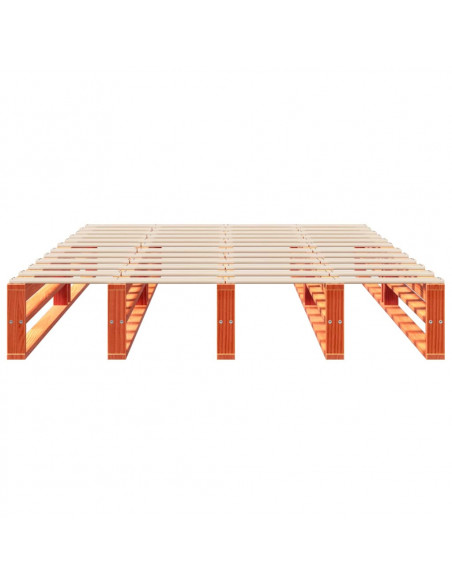 Giroletto Marrone Cera 120x190 cm in Legno Massello di Pino