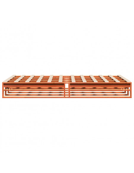 Giroletto Marrone Cera 120x190 cm in Legno Massello di Pino