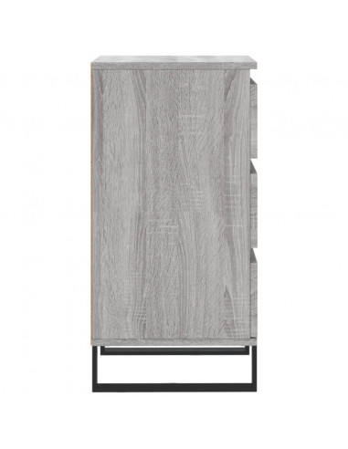 Credenza Grigio Sonoma 40x35x70 cm in Legno Multistrato