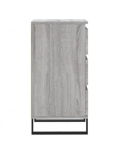 Credenza Grigio Sonoma 40x35x70 cm in Legno Multistrato