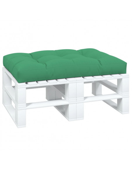 Cuscino per Pallet Verde 120x80x12 cm in Tessuto