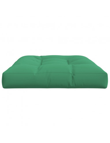 Cuscino per Pallet Verde 120x80x12 cm in Tessuto