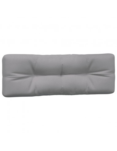Cuscini per Pallet 3 pz Grigi in Tessuto