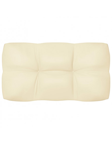 Cuscini per Divani su Pallet 7 pz Crema