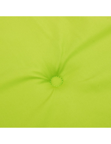 Cuscino per Panca Verde Brillante 150x50x3 cm in Tessuto Oxford
