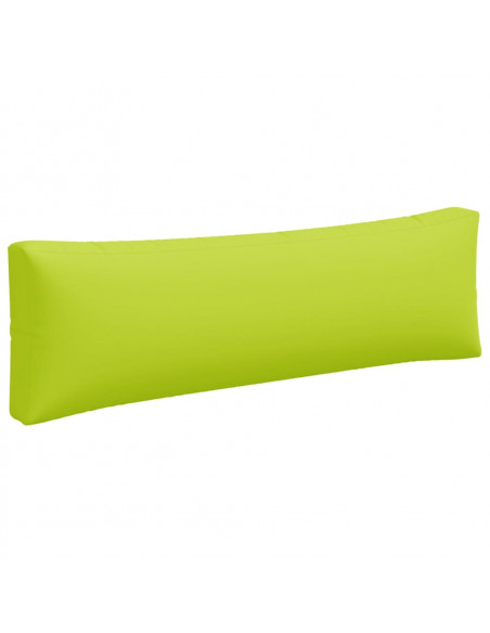 Cuscini per Pallet 3 pz Verde Intenso in Tessuto