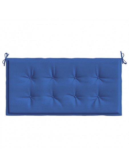 Cuscino per Panca Blu Reale 100x50x3 cm in Tessuto Oxford